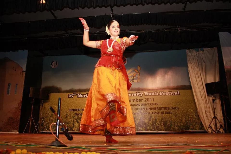 Lovely Professional University Cultural Dance 