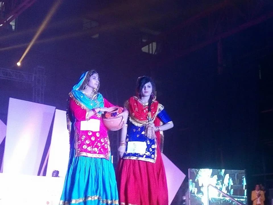 Lovely Professional University Cultural Dance Photo