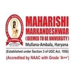Maharishi Markandeshwar University Overview Logo