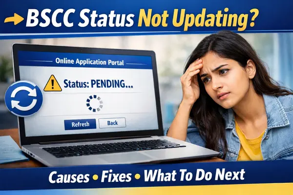 Solutions for BSCC status not updating issue