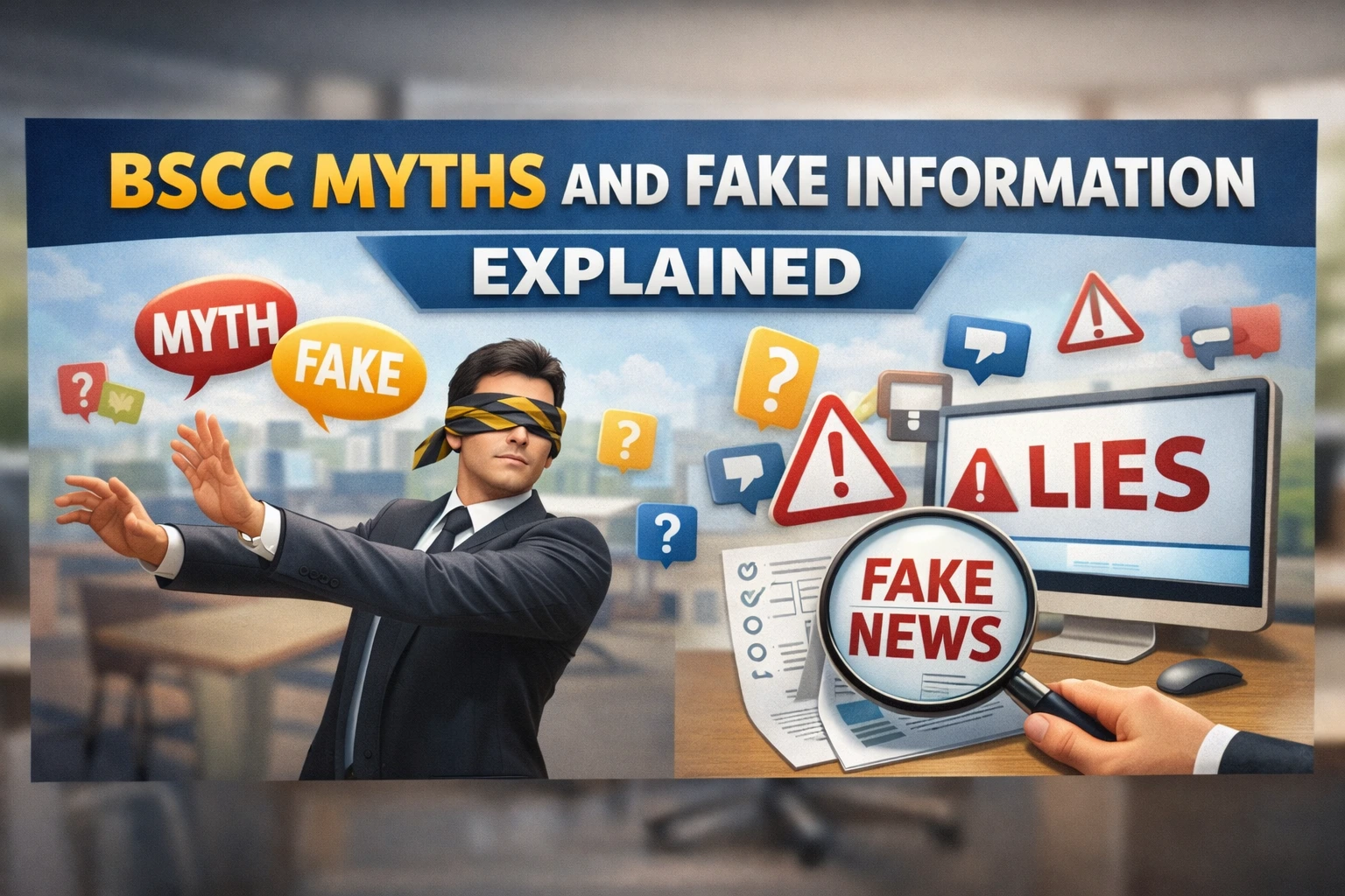 BSCC myths and fake information explained