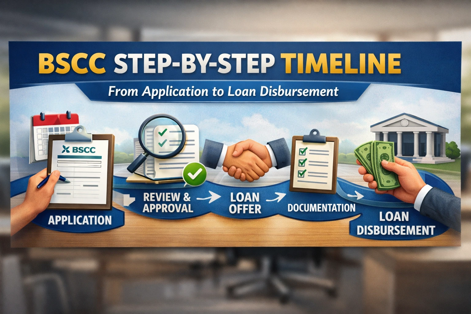 BSCC step by step timeline