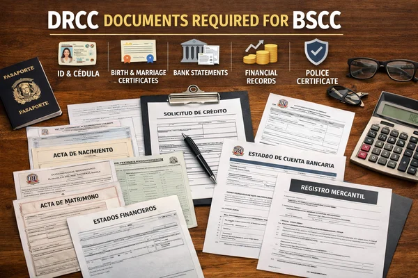 DRCC documents required for BSCC