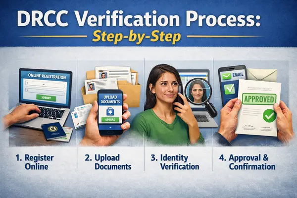 DRCC verification process step by step
