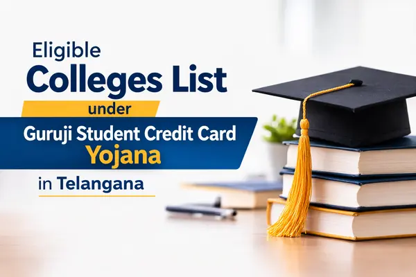 Eligible Colleges List under Guruji Student Credit Card Yojana in Tripura